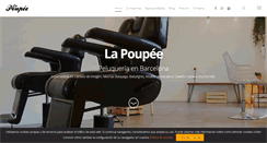 Desktop Screenshot of lapoupee.es